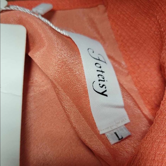 New Foteisy Flouncy Ruffled Babydoll Dress size large - Picture 7 of 7